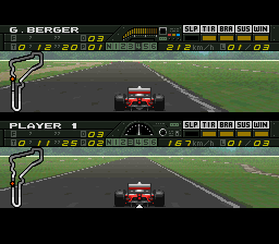 F1 Pole Position (USA) In game screenshot